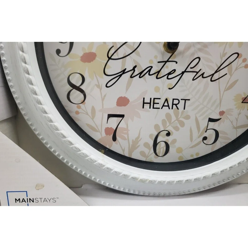 Plastic Wall Clock, 12.2